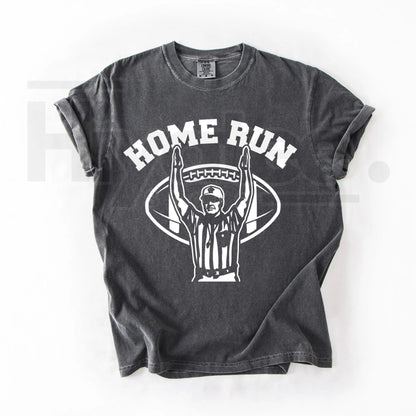 Funny Football Print Sports T-Shirt Heavy Cotton Unisex Graphic Tee - Hiyatee