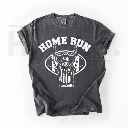 Funny Football Print Sports T-Shirt Heavy Cotton Unisex Graphic Tee - Hiyatee