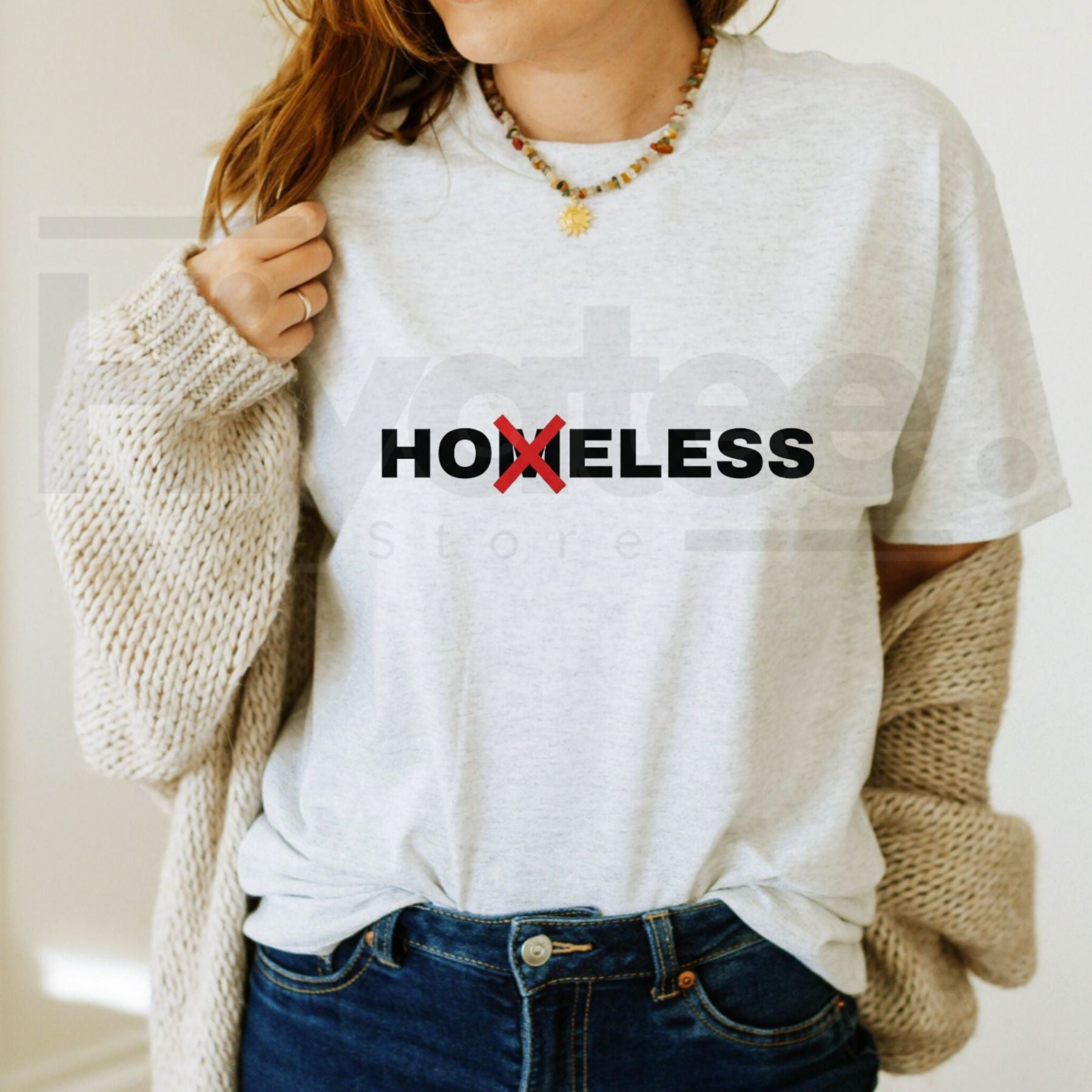 Funny Hoeless Graphic T-Shirt – Sarcastic Single Lifestyle Novelty Quote Tee - Hiyatee