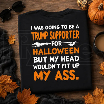 Funny Political Halloween T-Shirt – Sarcastic Bat Quote Back Print Graphic Tee - Hiyatee