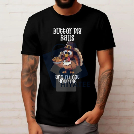 Funny Thanksgiving Tee | "Gravy Boat Captain" Turkey Day Shirt – Unisex Holiday Apparel - Hiyatee