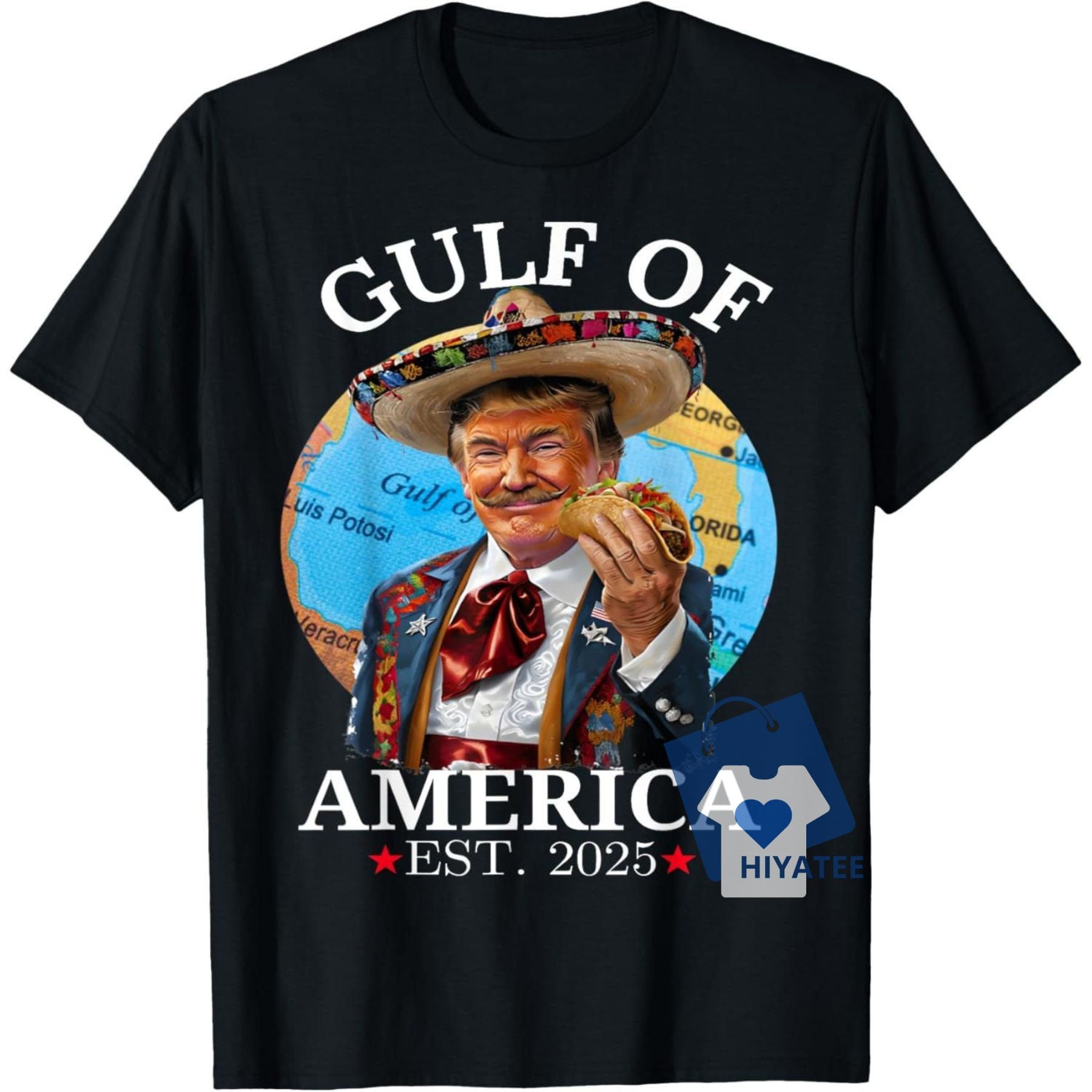  Funny Trump Gulf Of US America 2025 T-Shirt – Limited Edition Trump Merchandise-Hiyatee