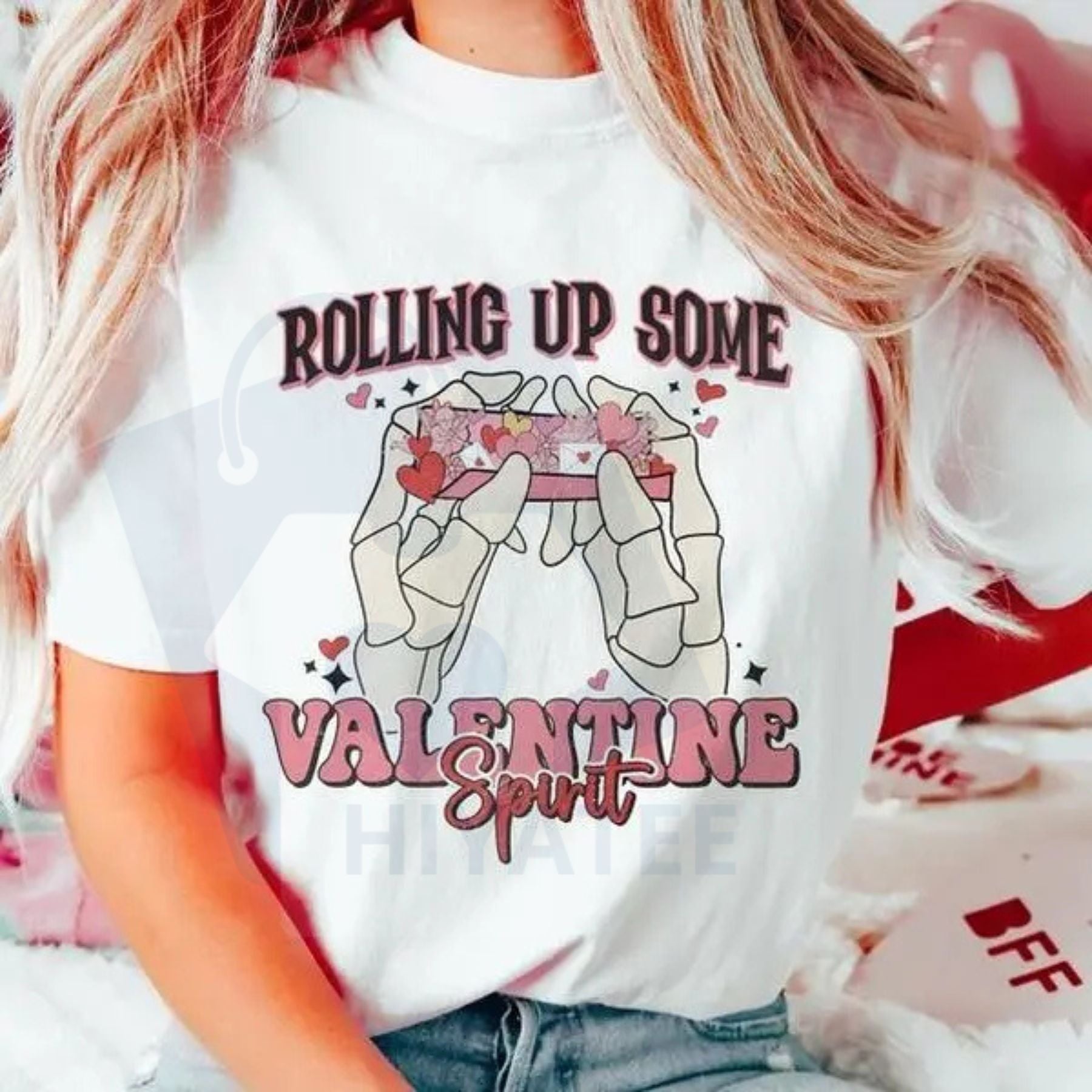 Funny Valentine's Day T-Shirt – Hilarious Valentine Quotes Sublimation Tee - Hiyatee