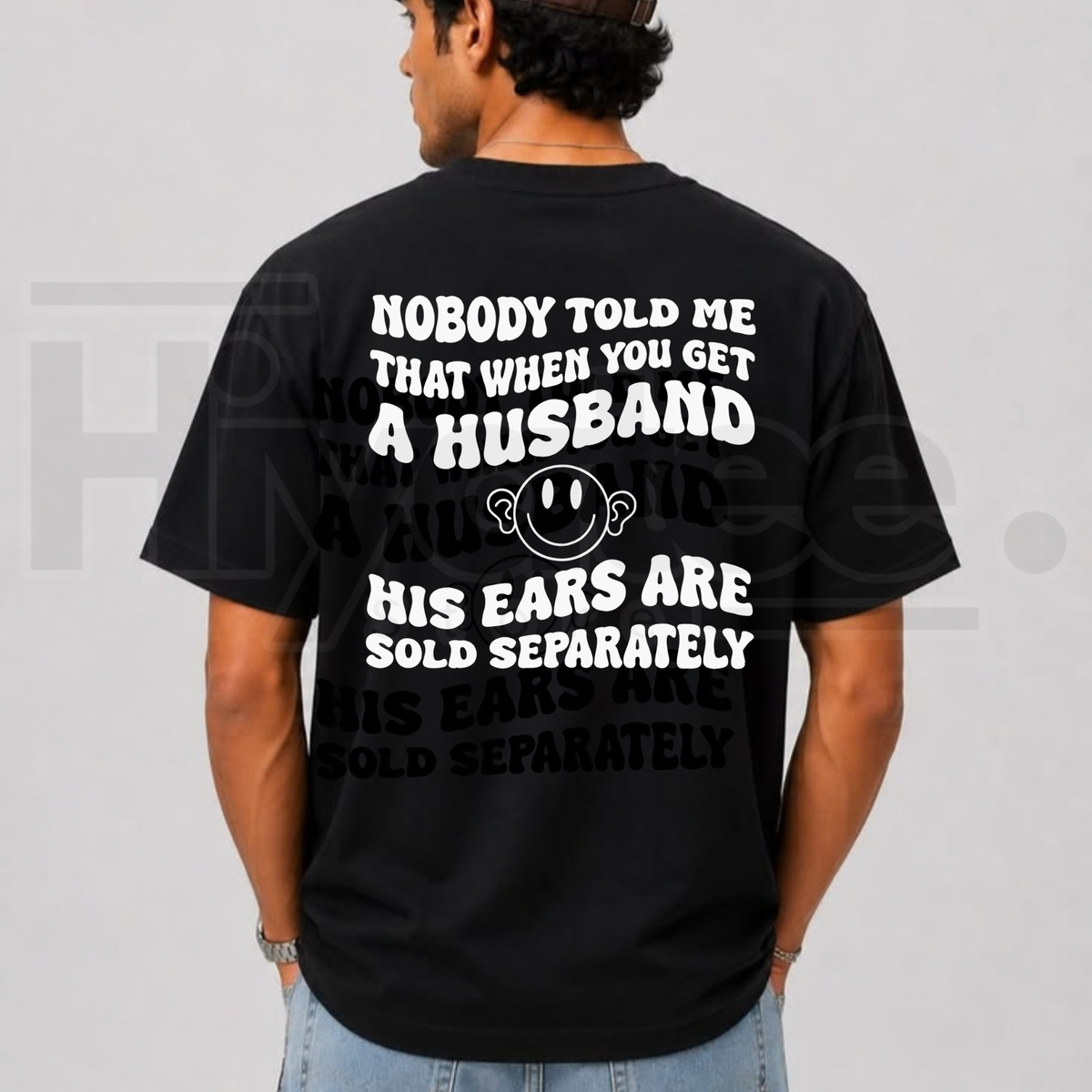 Funny Wife Marriage Humor Graphic T-Shirt – Witty Husband Joke Cotton Casual Tee - Hiyatee