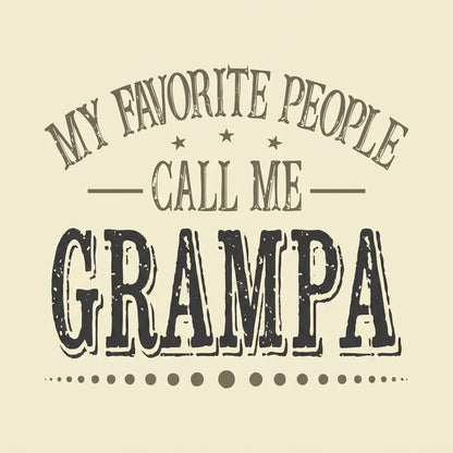 Custom Comfort Colors My Favorite People Call Me Papa Shirt – Personalized Dad Grandfather T-Shirt, Father's Day Gift