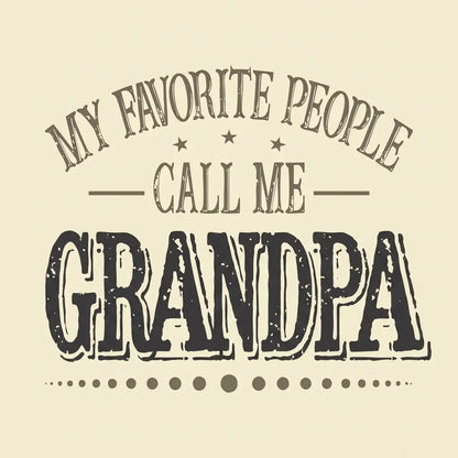 Custom Comfort Colors My Favorite People Call Me Papa Shirt – Personalized Dad Grandfather T-Shirt, Father's Day Gift