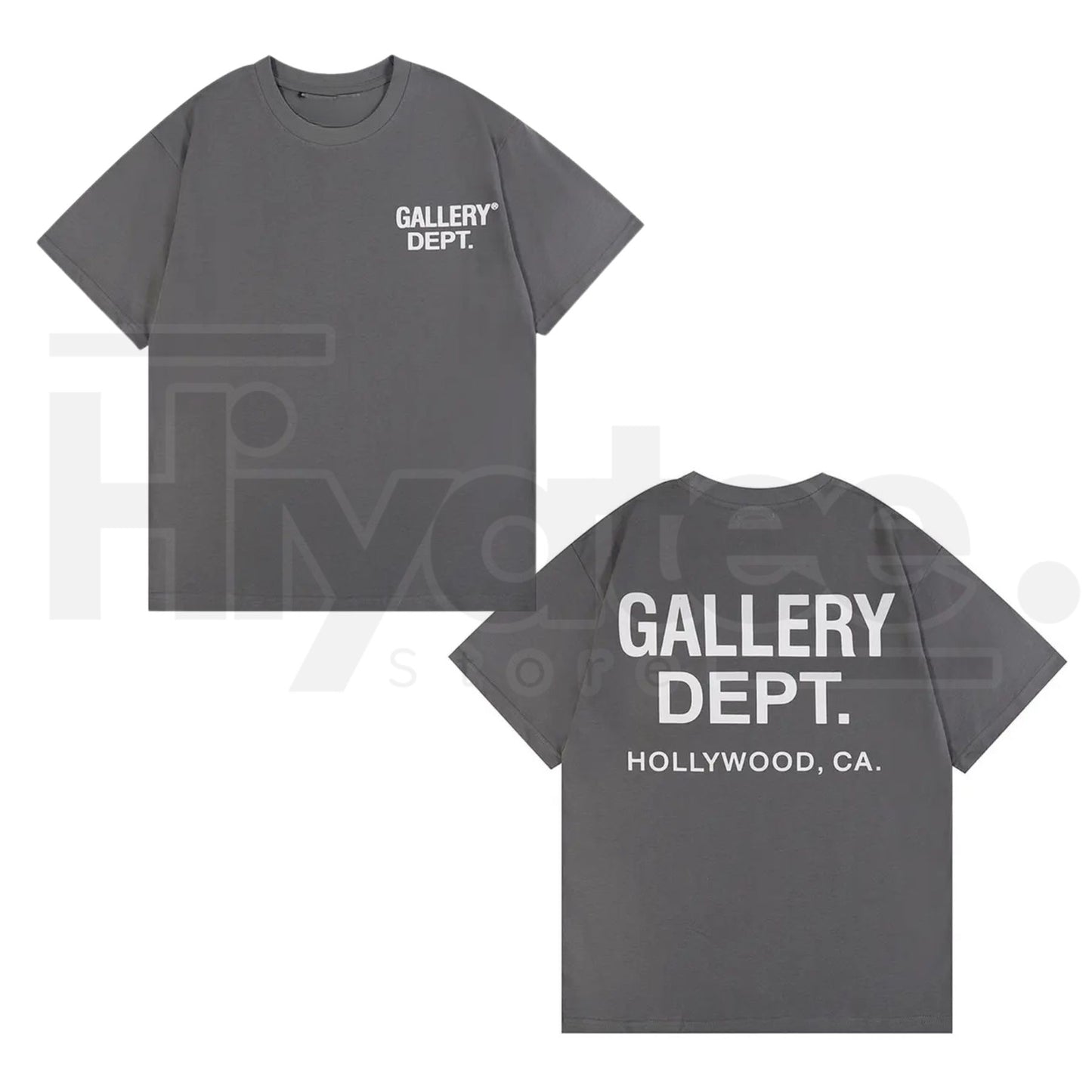 Gallery Dept T-Shirt – Classic Letter Slogan Skull Hand Bone Graphic Tee. - Hiyatee