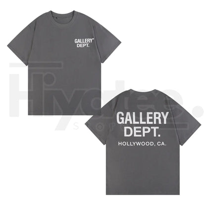 Gallery Dept T-Shirt – Classic Letter Slogan Skull Hand Bone Graphic Tee. - Hiyatee