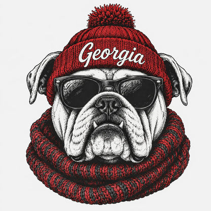 College Football Spirit Animal Graphic Sweatshirt – Retro Game Day Sports Pullover, Hometown City Football Crewneck