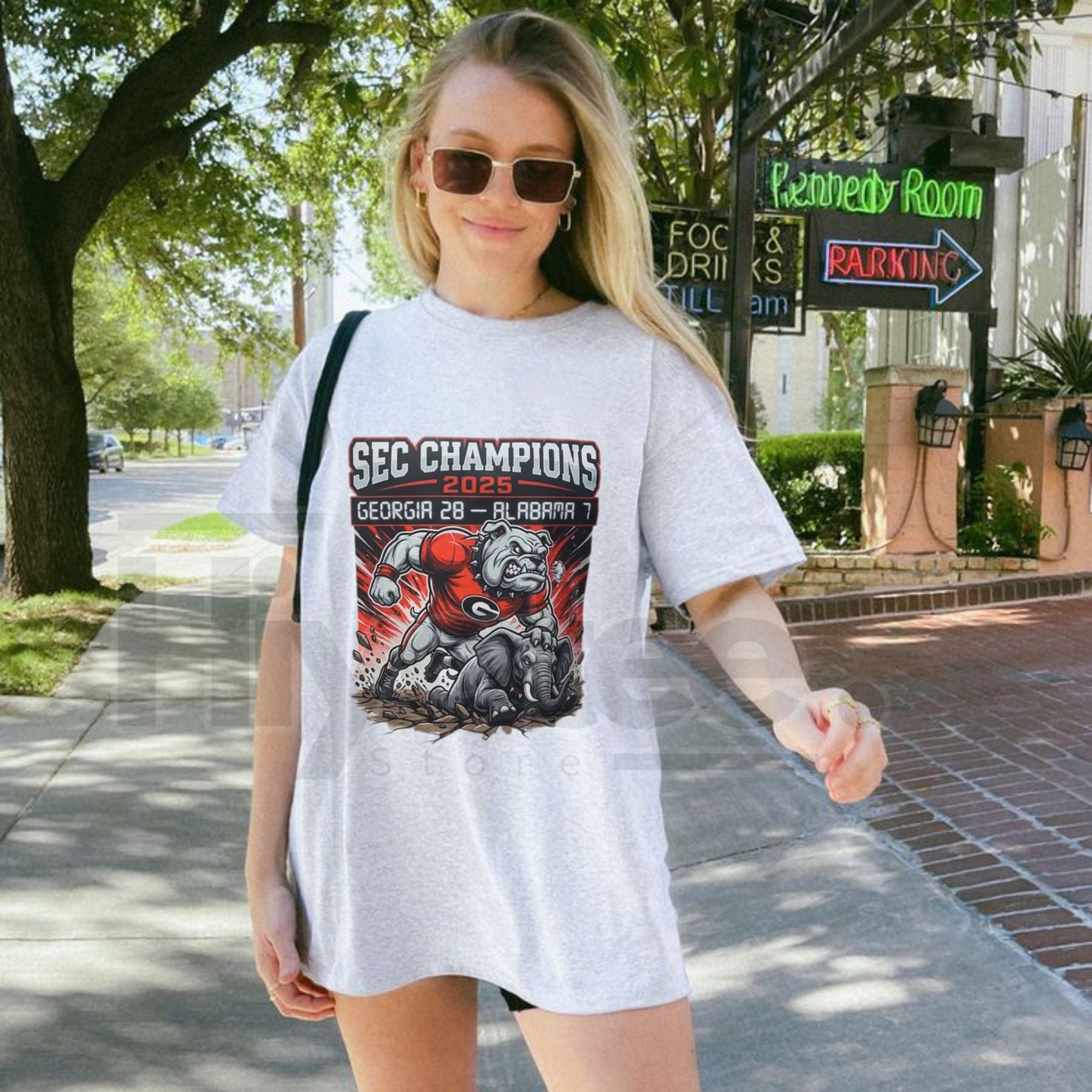 Georgia Bulldogs Championship Shirt – Ultimate Fan Celebration Apparel - Hiyatee