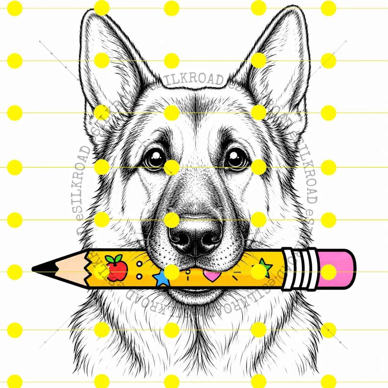 Comfort Colors 50+ Dog Breeds Back to School Teacher T-Shirt