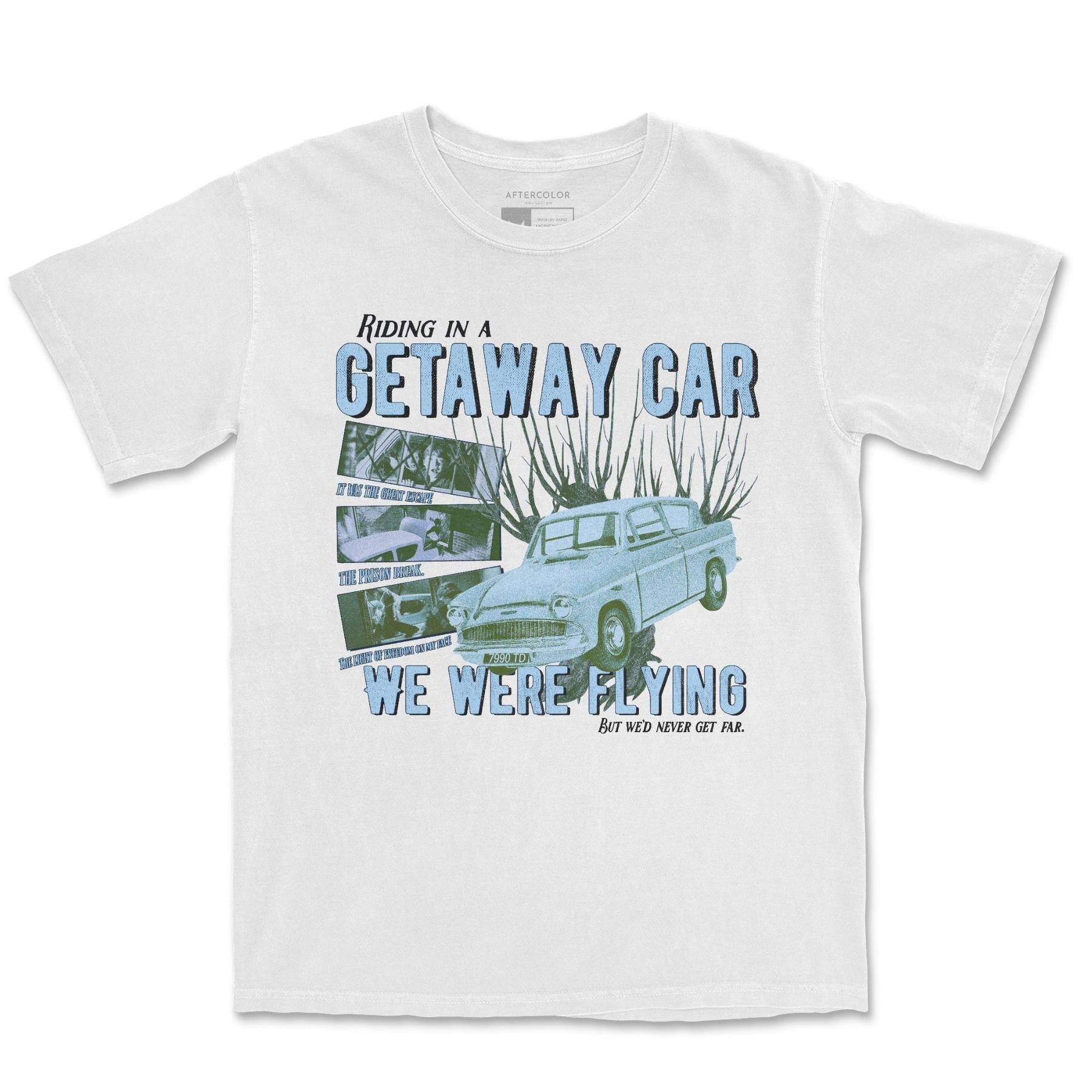 Getaway Car HPxTS Garment Dyed Tee- Hiyatee