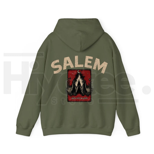 Girls Trip Salem Halloween Hoodie - Hiyatee