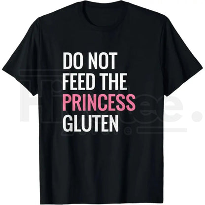 "Gluten Free Princess" – Funny Dietary Humor Premium 100% Cotton Top. - Hiyatee