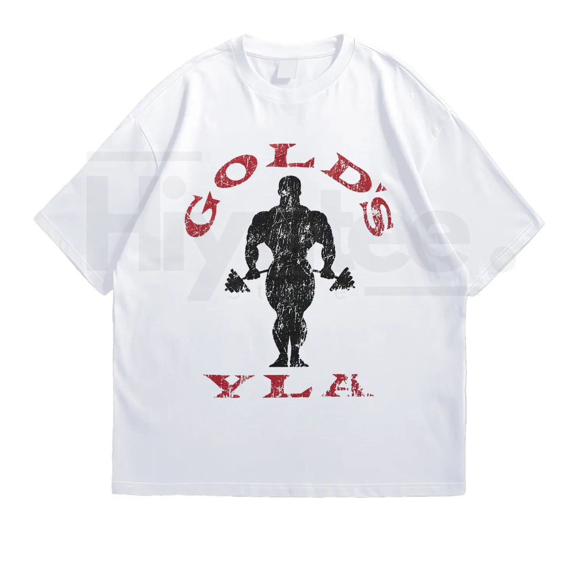 Gold's Gym Weightlifting Graphic Tee - Hiyatee