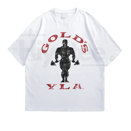 Gold's Gym Weightlifting Graphic Tee - Hiyatee