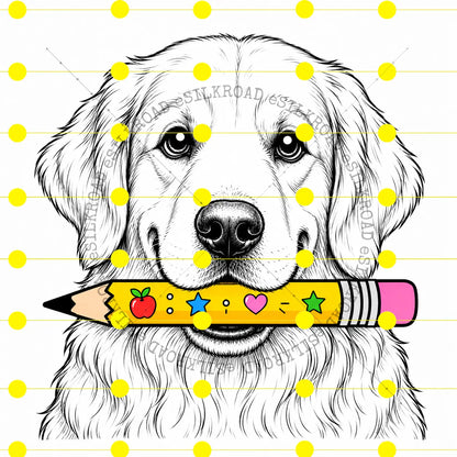 Comfort Colors 50+ Dog Breeds Back to School Teacher T-Shirt