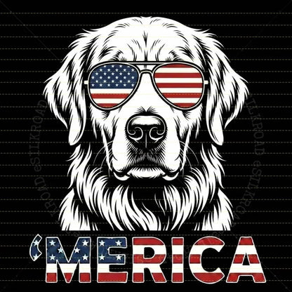 Comfort Colors 50+ Dog 4th of July Navy Shirt – Funny Patriotic Golden Retriever Labrador Graphic Tee, USA Independence Day Gift