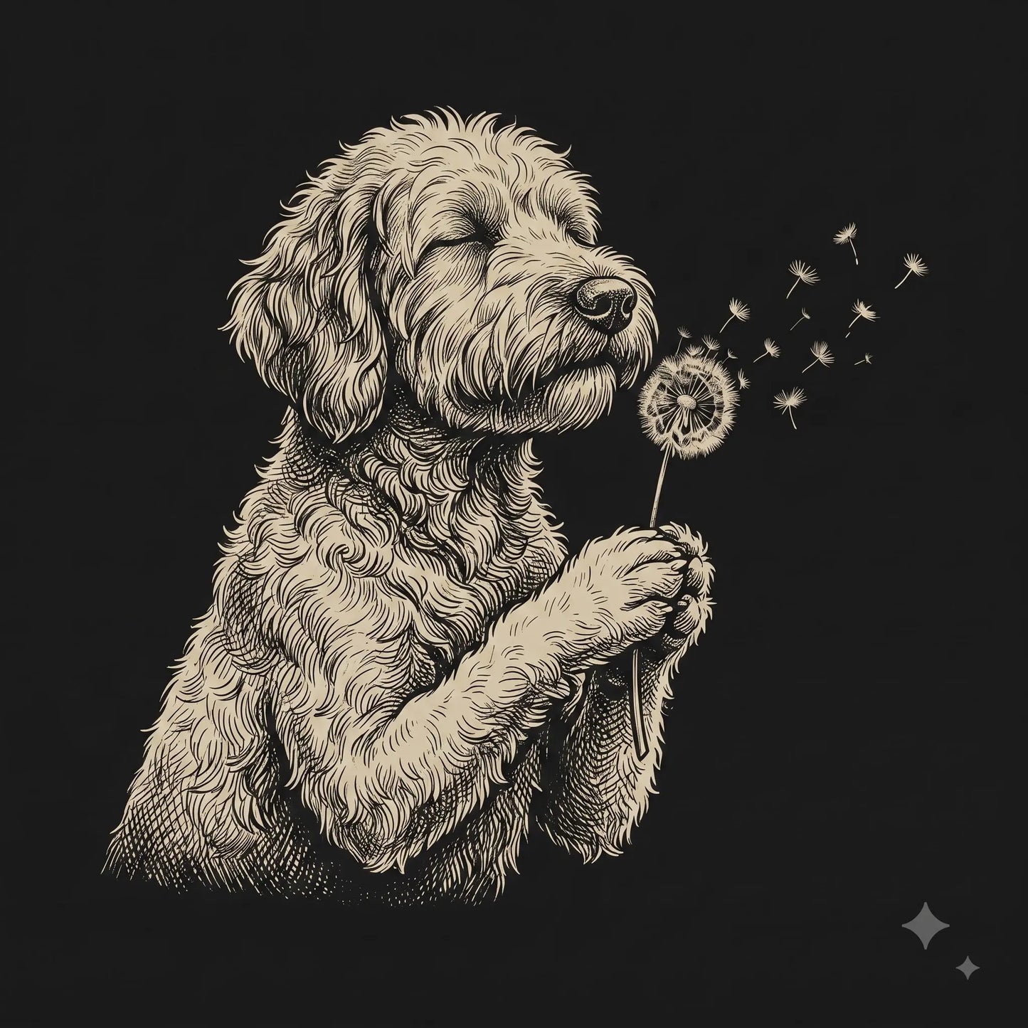 Comfort Colors Dog Breeds Graphic Shirt Botanical Forest Wildlife Tee