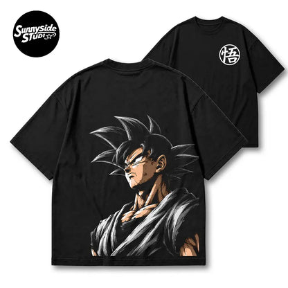 Anime 90s Graphic Tee – Retro Streetwear Oversized T-Shirt for Men