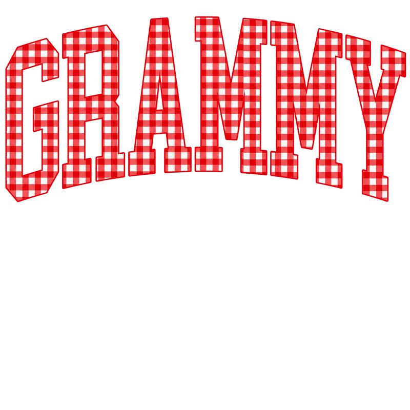Customize MAMA Gingham Christmas Sweatshirt – Cute Mom Holiday Crewneck