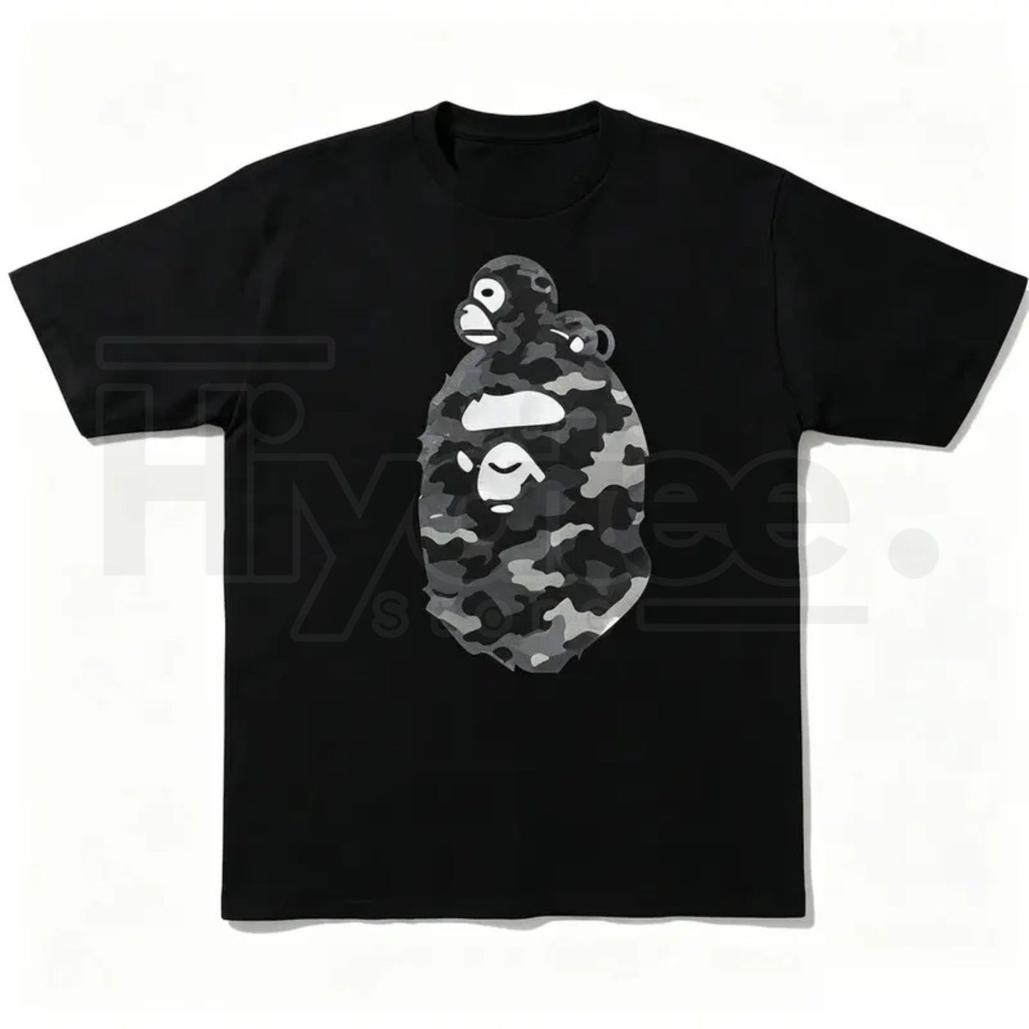 Graphic Short Sleeve T Shirt Men Streetwear Casual Crew Neck Basic Tee Day Fabric - Hiyatee