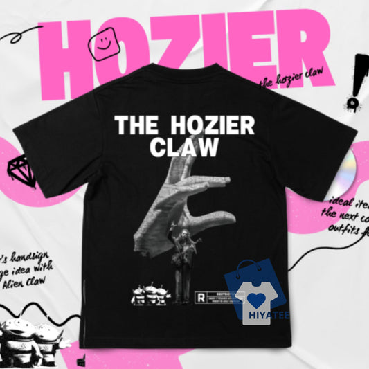 HOZIER “Claw On Stage With The Aliens” Shirt – Surreal Music Fan Tee-Hiyatee