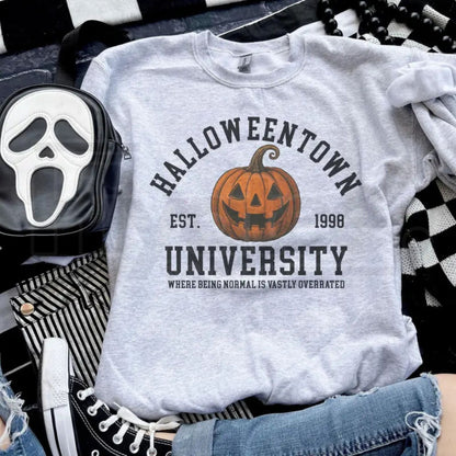Halloween Town University Pumpkin Sweatshirt - Hiyatee