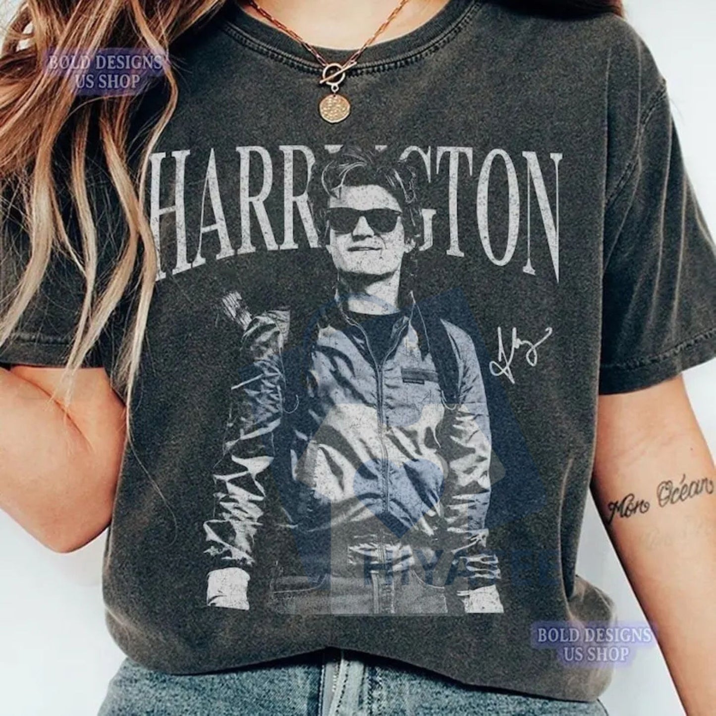 Harrington Comfort Colors T-Shirt – Unisex Heavyweight Cotton Tee, Classic Casual Fabric Shirt - Hiyatee