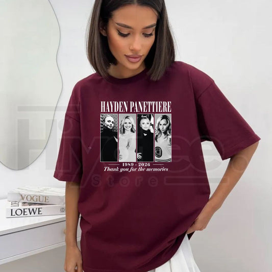 Hayden T-Shirt – Thank You For The Memories Fan Graphic Tee - Hiyatee