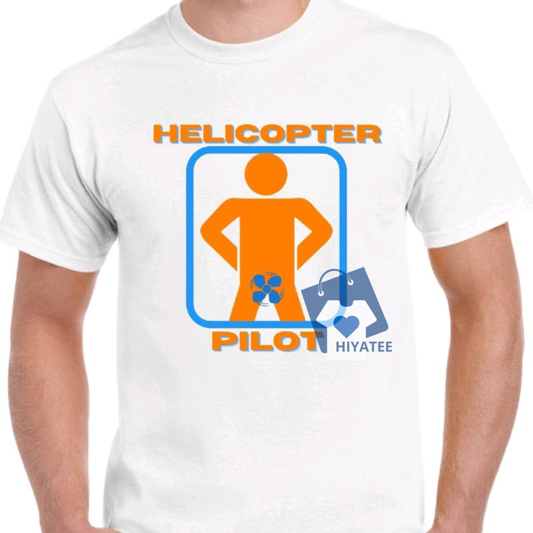Helicopter Pilot T-Shirt – Funny Men’s Aviation Humor Tee, Gift for Pilots & Flight Fans - Hiyatee
