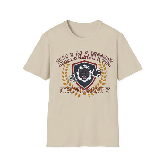 Hillmantok University Unisex Heavy Cotton Tee - School Spirit Shirt