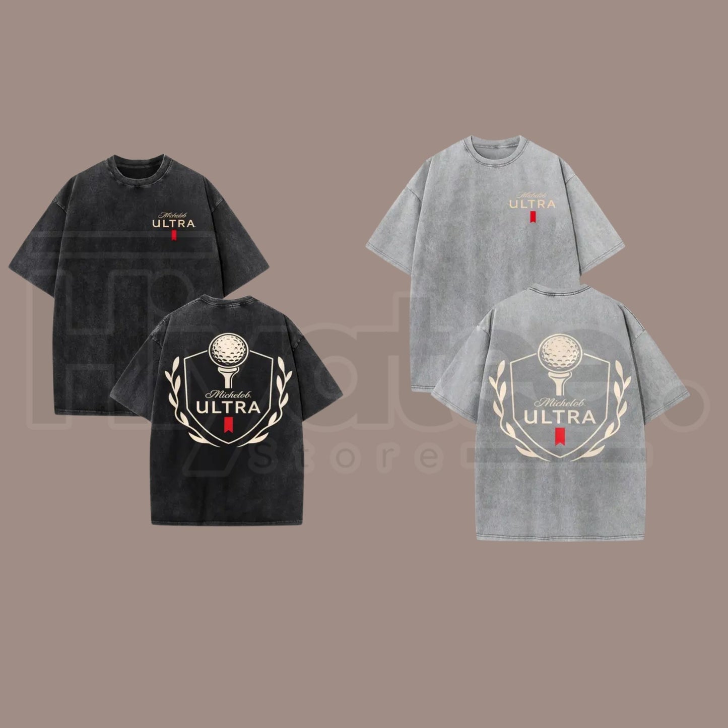 Holafish Acid Wash Daisy Print T-Shirt – Vintage Streetwear Drop Shoulder Graphic Tee. - Hiyatee