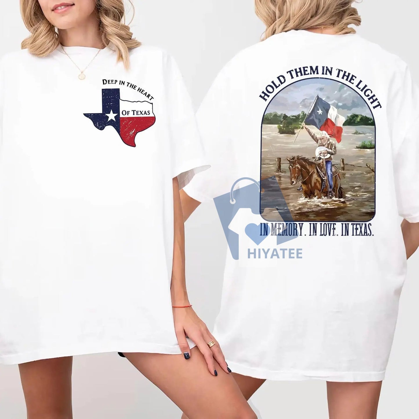 Hold Them In The Light Tee – Texas Hill Country Support Shirt-Hiyatee