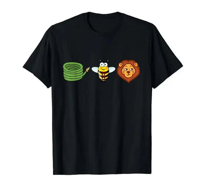 Hose Bee Lion T-Shirt – Funny Wordplay Graphic Tee - Hiyatee