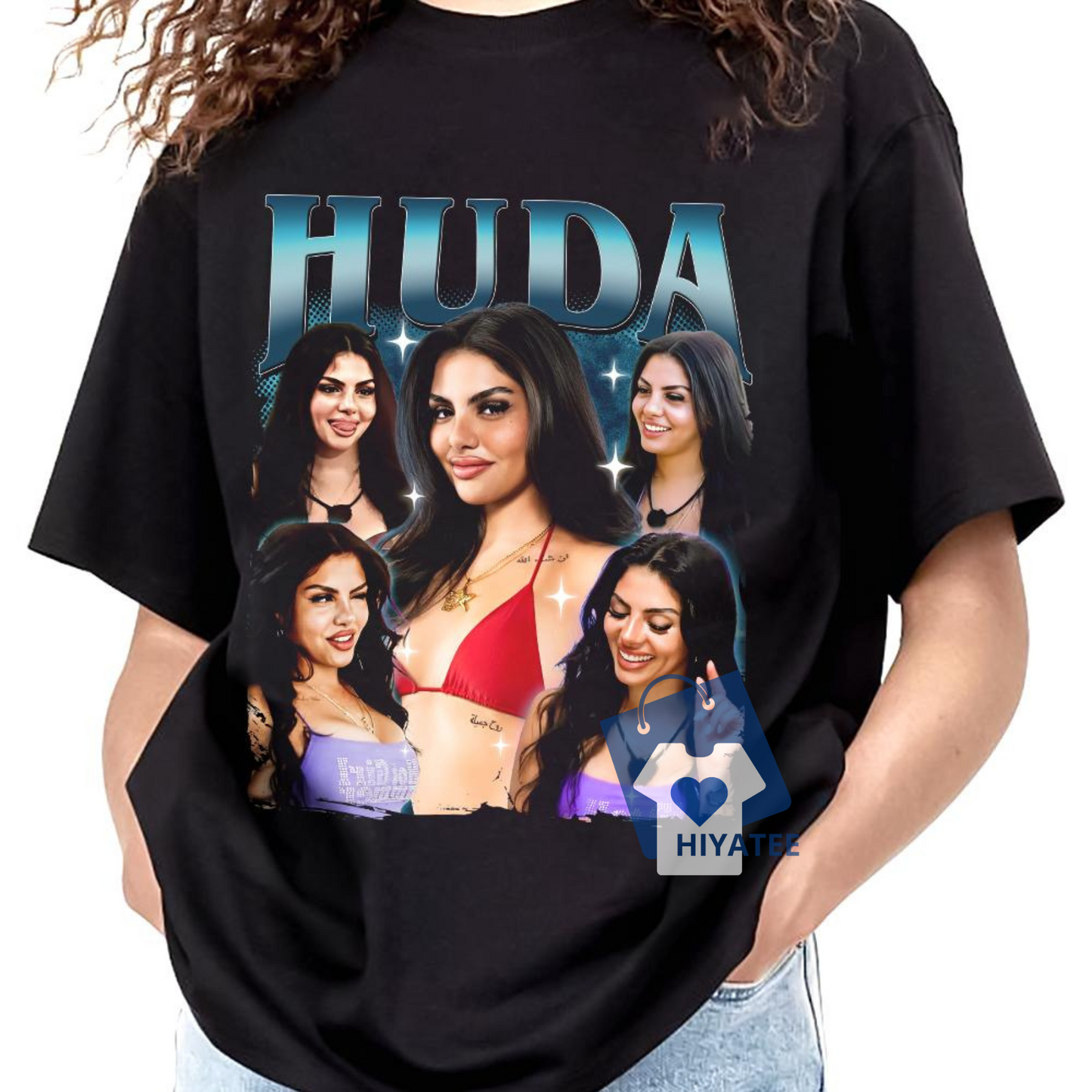 Huda Love Island USA T-Shirt – Unisex Fan Gift Tee, 2025 Love Island Cotton Merch for Reality TV Fans - Hiyatee