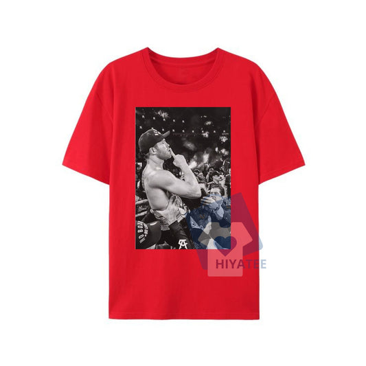 Hui BaiLi Canelo Alvarez Motivational Boxing Shirt – Champion Fighter Tee, Gym Wear for Boxing Fans & Athletes-Hiyatee