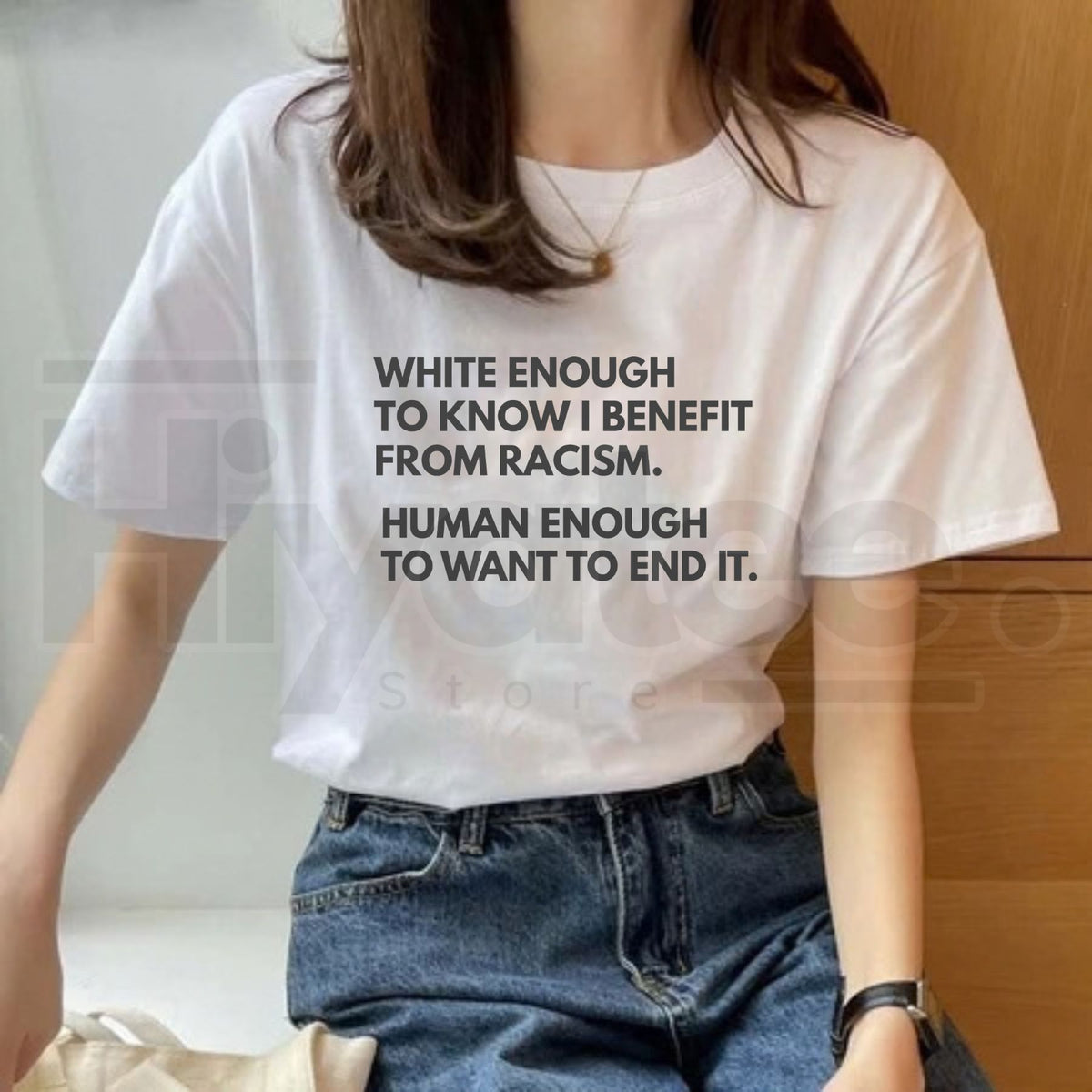 Human Enough T-Shirt – Funny Introvert Mental Health Graphic Tee - Hiyatee