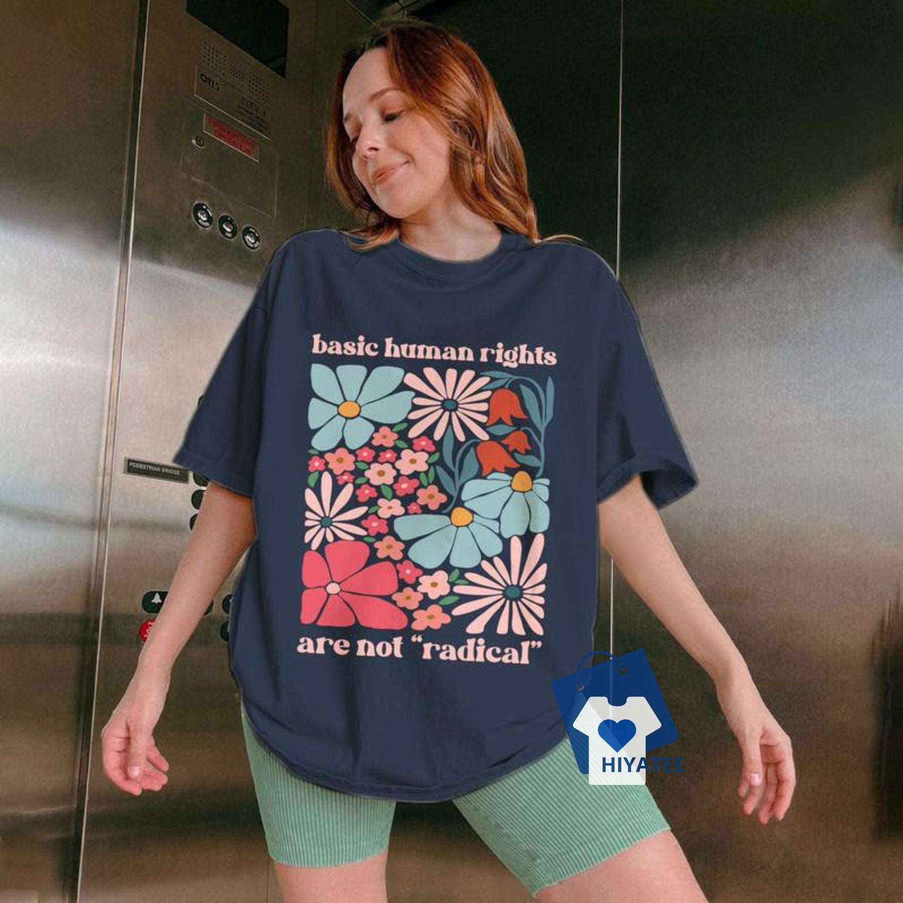 Human Rights Equality T-Shirt – Feminist & Political Statement Tee-Hiyatee