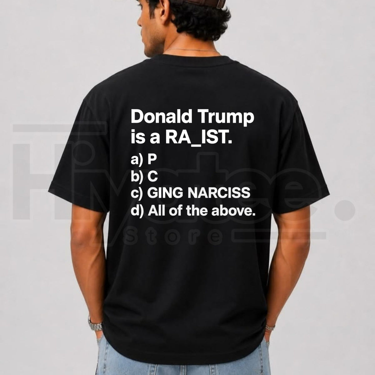 Humorous Multiple-Choice Graphic T-Shirt – Unisex Casual Short-Sleeve Satirical Top - Hiyatee