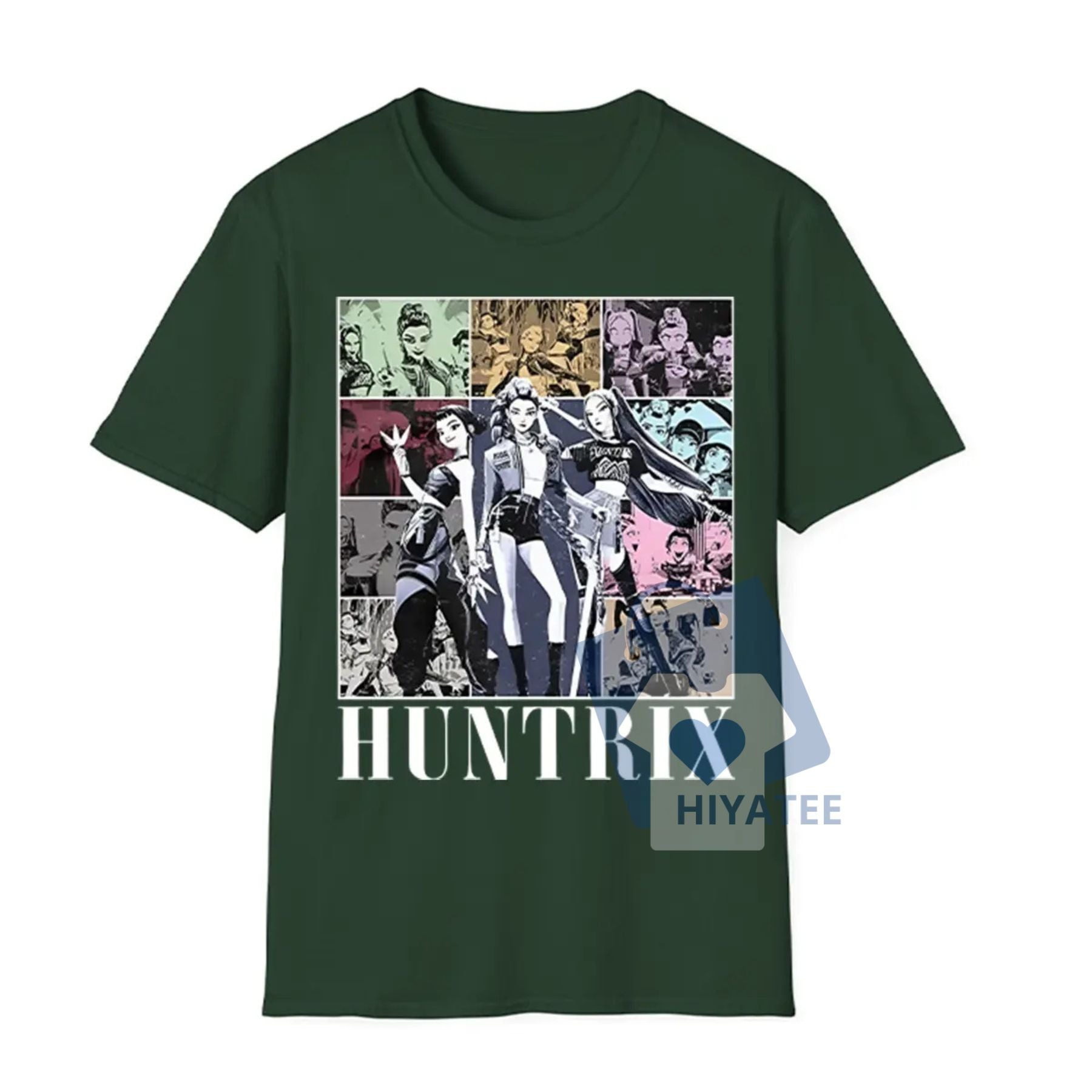 Huntrix Girl Kpop Demo Movie Shirt – Vintage Style Graphic Tee for Fans-Hiyatee