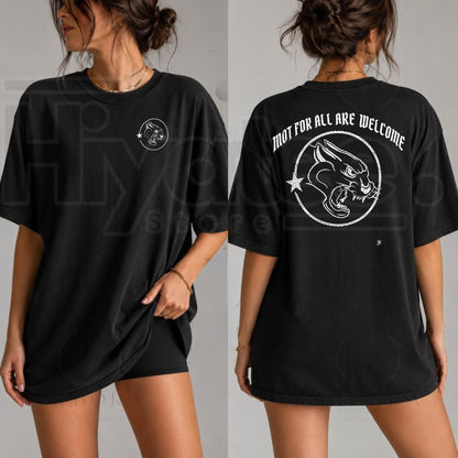 Hybrid Jersey Panther Logo T-Shirt – Athletic Streetwear Panther Graphic Tee - Hiyatee