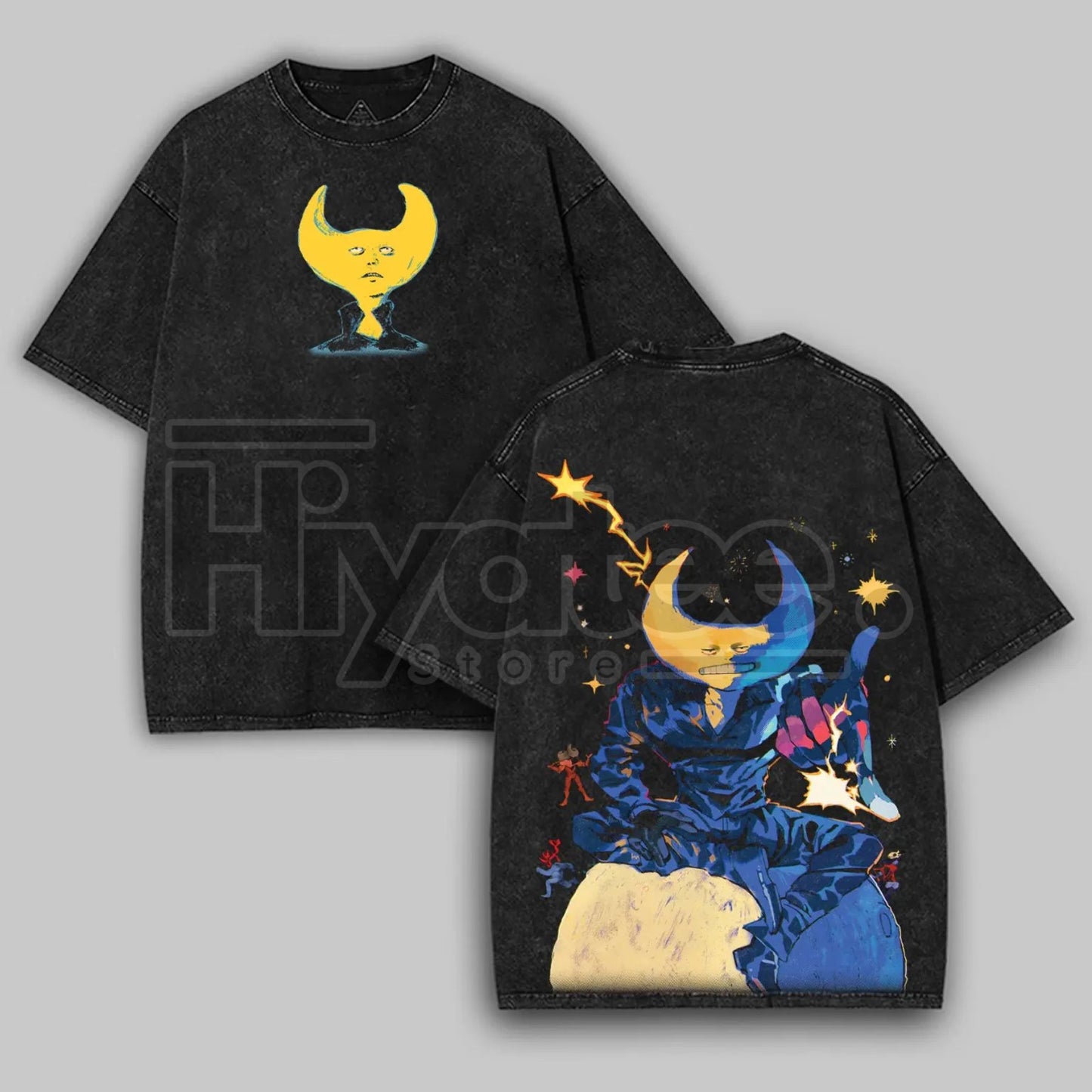 Hylics Game T-Shirt – Oversize Acid Wash Cotton Tee, Trendy Unisex Streetwear Merch - Hiyatee