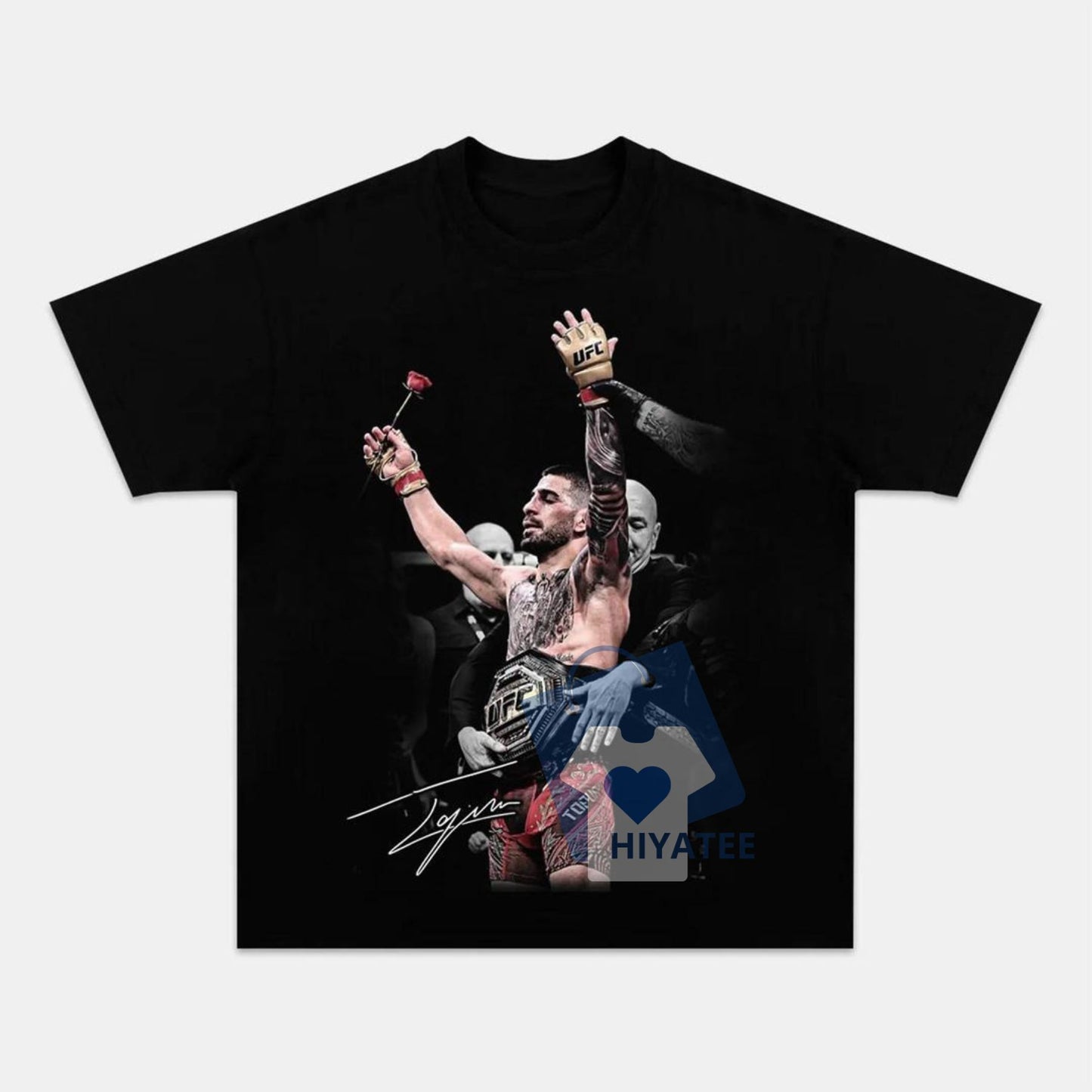 ILIA TOPURIA V2 T-Shirt – UFC Fighter Tee for MMA & Boxing Fans-Hiyatee