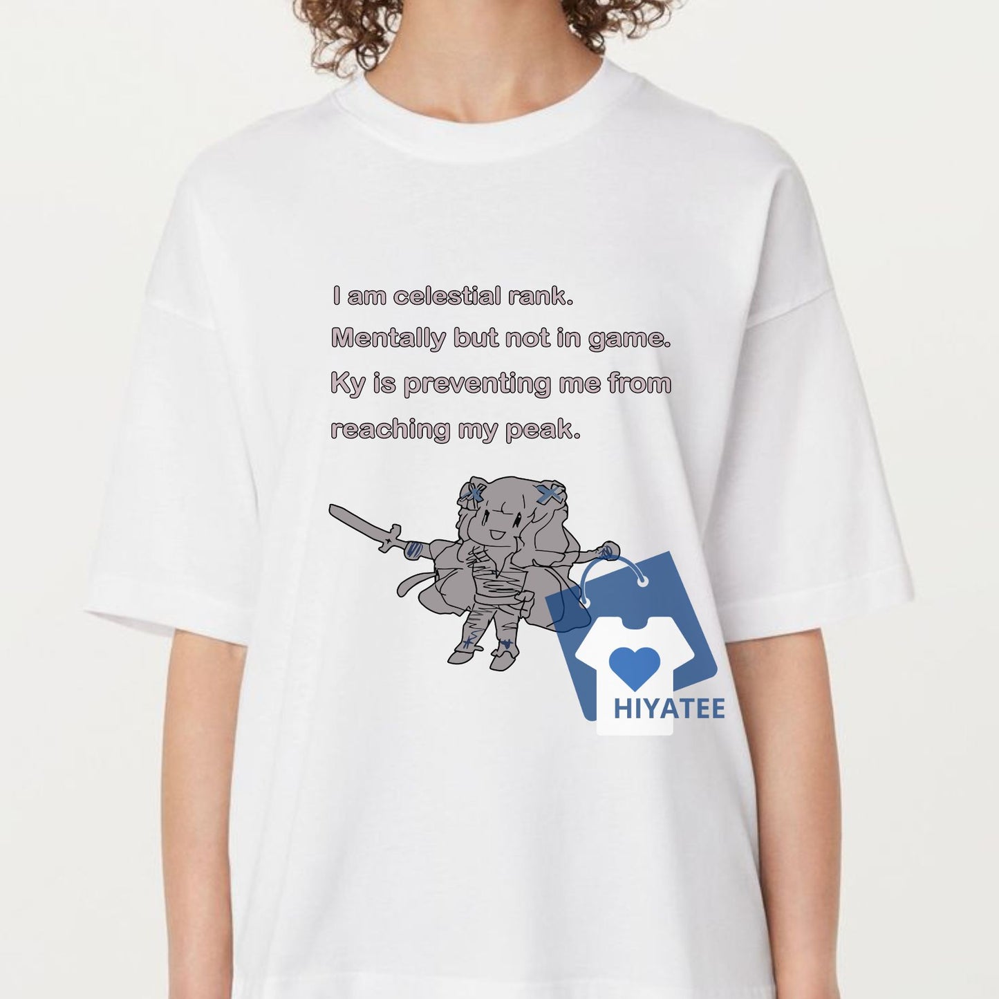 I Am Celestial Rank Shirt – Gamer Achievement & Competitive Gaming Tee -Hiyatee