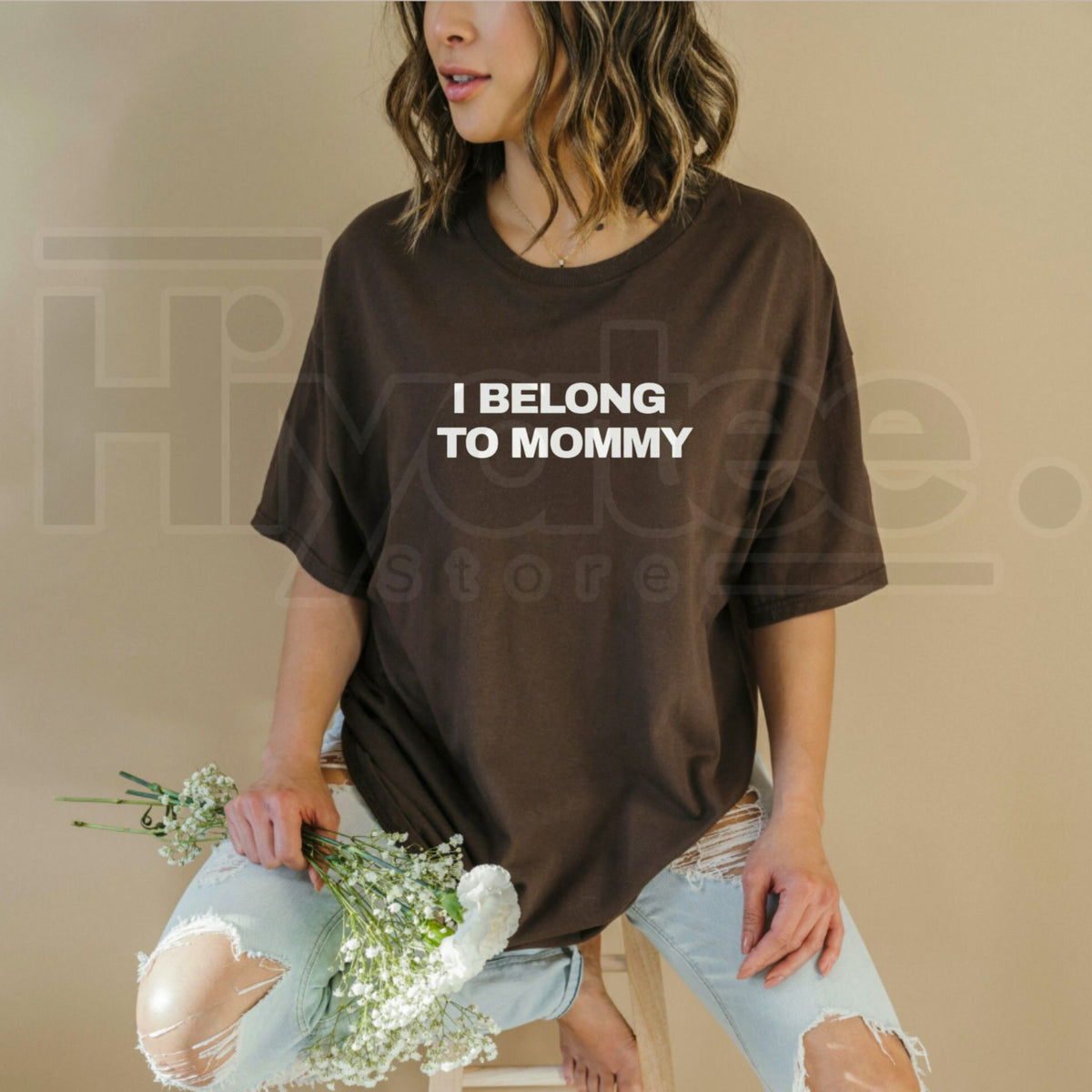 I Belong To Mommy T-Shirt – Cute Toddler & Baby Graphic Tee - Hiyatee