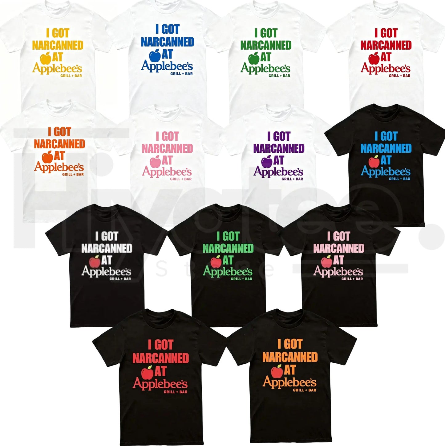 I Got Narcanned At Applebee’s T-Shirt – Funny Dank Meme Graphic Tee, Sarcastic Gen Z Humor Streetwear - Hiyatee