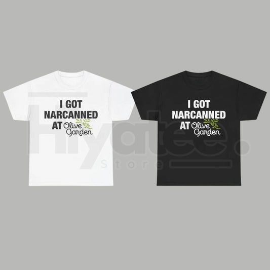 "I Got Narcanned At Olive Garden" – Funny Dark Humor Streetwear Top - Hiyatee