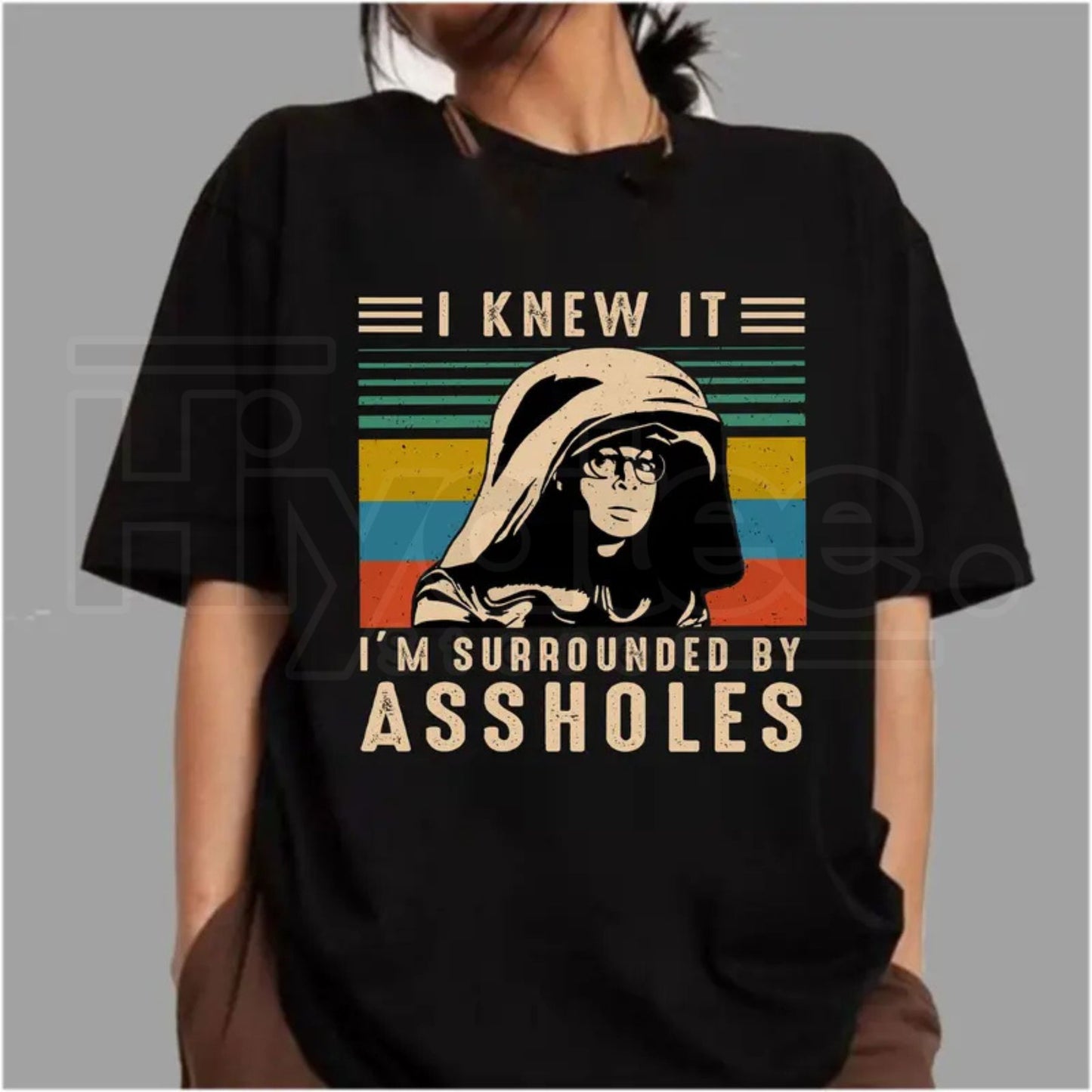 I Knew It I'm Surrounded T-Shirt – Funny Spaceballs Movie Graphic Tee - Hiyatee