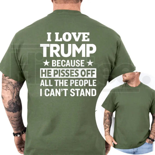 I Love It Typography T-Shirt – Funny Graphic Tee, Humorous Daily Statement Shirt for Men & Women - Hiyatee